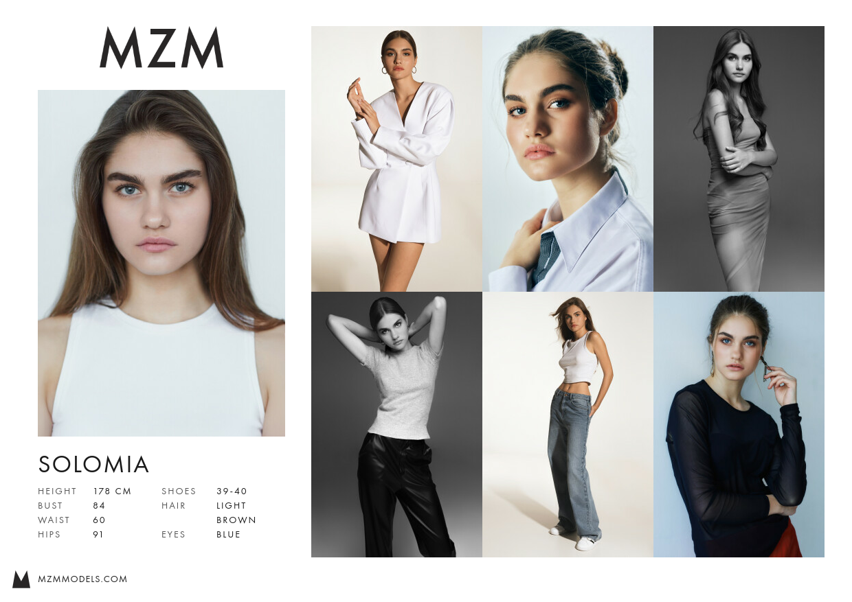MZM Solomia Comp Card