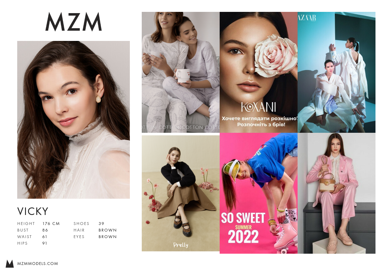 MZM Vicky Comp Card
