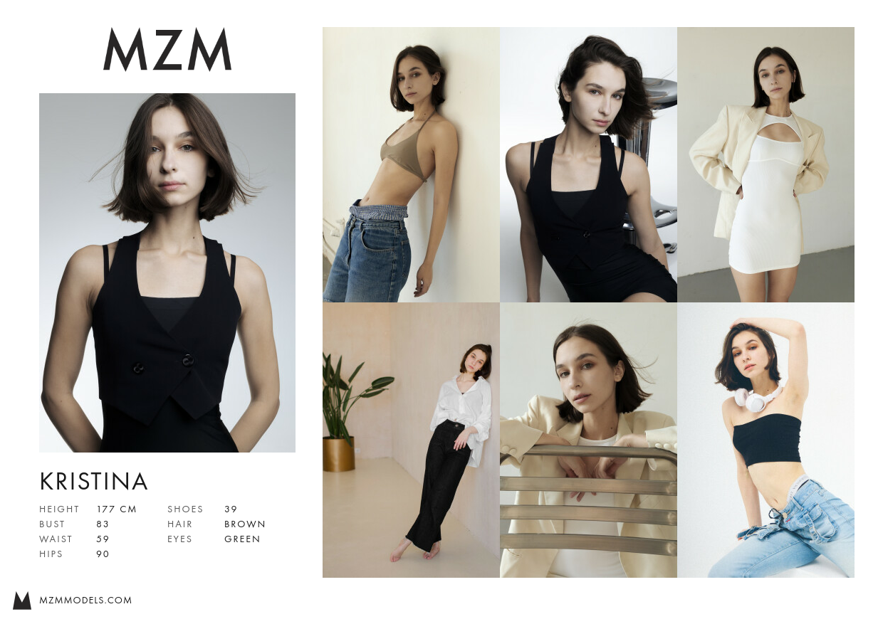 MZM Kristina Comp Card