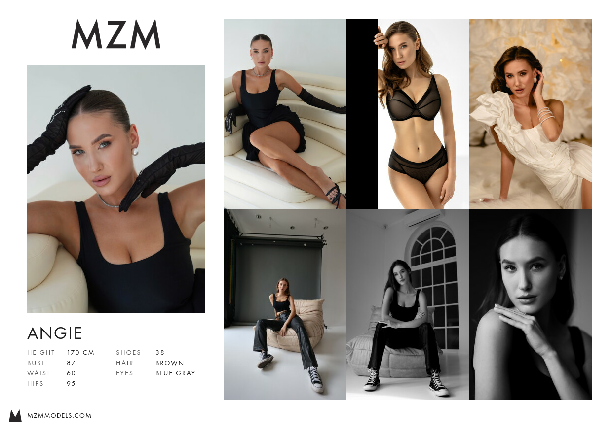 MZM ANGIE Comp Card