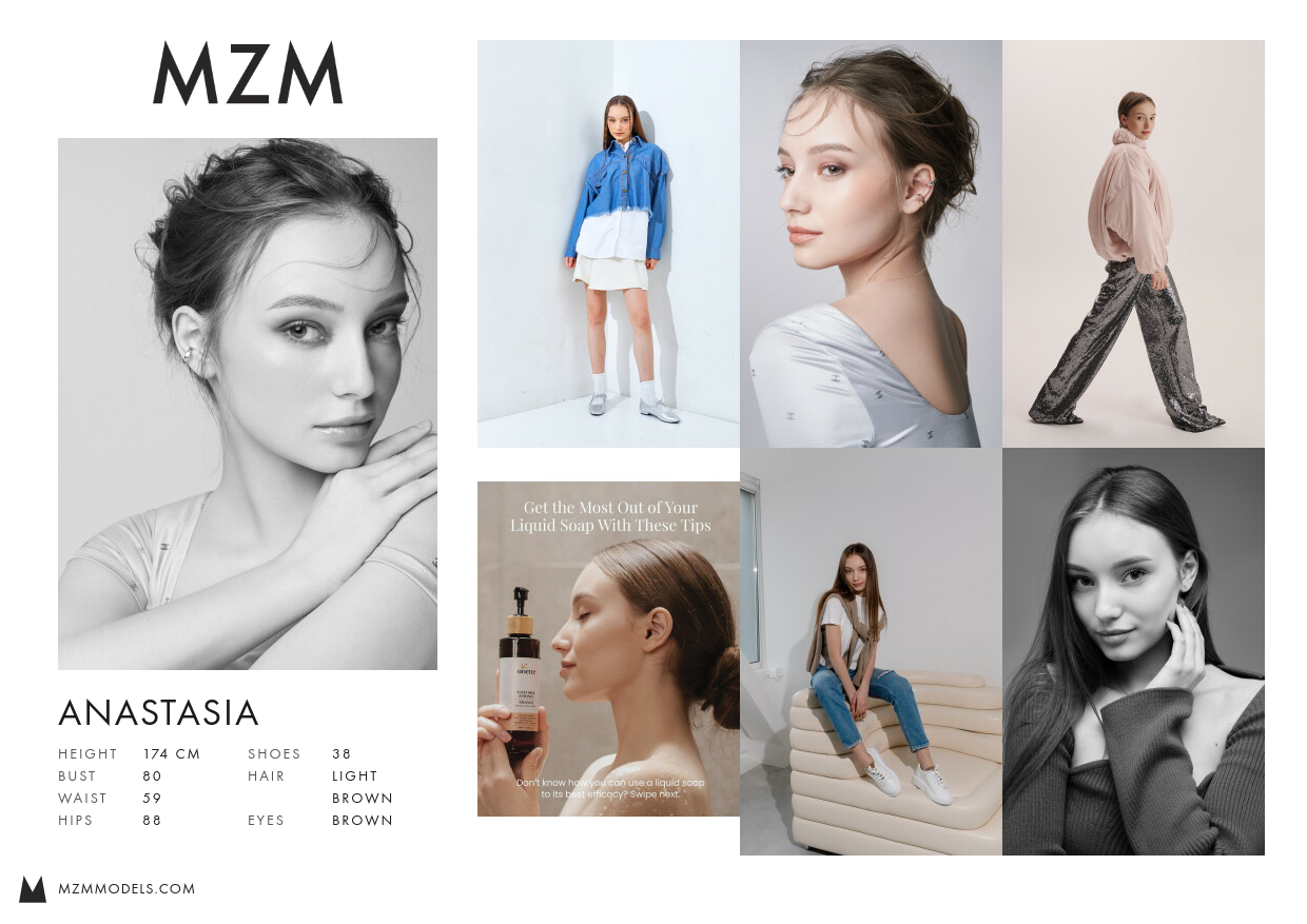 MZM Anastasia Comp Card